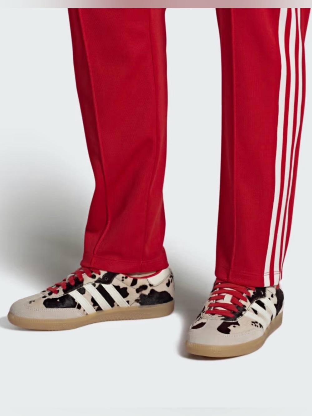 adidas Samba OG Cow Print / Aurora Coffee - Picture 2 of 12